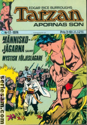 Tarzan 1974 nr 17 omslag serier