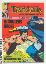 Tarzan 1974 nr 21 omslag serier