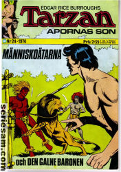 Tarzan 1974 nr 24 omslag serier