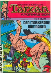 Tarzan 1974 nr 4 omslag serier