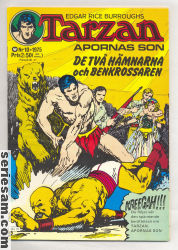 Tarzan 1975 nr 10 omslag serier Tarzan 1975 nr 10 omslag serier