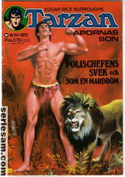 Tarzan 1975 nr 24 omslag serier