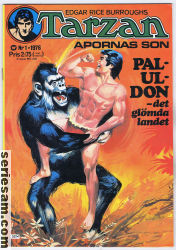 Tarzan 1976 nr 1 omslag serier Tarzan 1976 nr 1 omslag serier