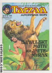 Tarzan 1976 nr 10 omslag serier