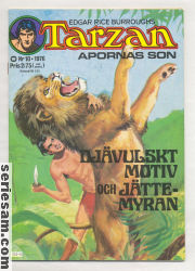 Tarzan 1976 nr 10 omslag serier Tarzan 1976 nr 10 omslag serier