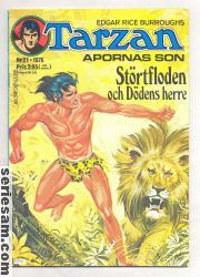 Tarzan 1976 nr 21 omslag serier