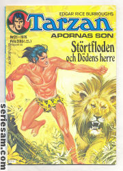 Tarzan 1976 nr 21 omslag serier Tarzan 1976 nr 21 omslag serier
