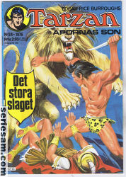 Tarzan 1976 nr 24 omslag serier Tarzan 1976 nr 24 omslag serier