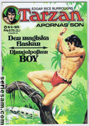 Tarzan 1976 nr 6 omslag serier