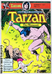 Tarzan 1977 nr 17 omslag serier