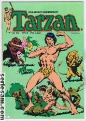 Tarzan 1978 nr 10 omslag serier