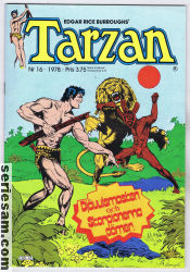 Tarzan 1978 nr 16 omslag serier