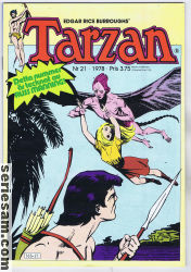 Tarzan 1978 nr 21 omslag serier