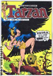 Tarzan 1978 nr 6 omslag serier