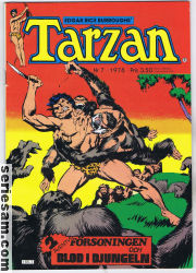 Tarzan 1978 nr 7 omslag serier