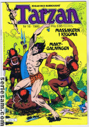 Tarzan 1980 nr 16 omslag serier Tarzan 1980 nr 16 omslag serier