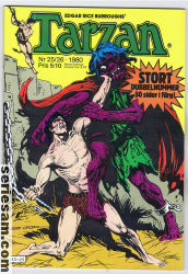 Tarzan 1980 nr 25/26 omslag serier