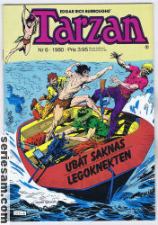 Tarzan 1980 nr 6 omslag serier Tarzan 1980 nr 6 omslag serier