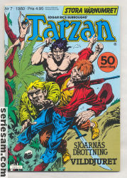 Tarzan 1980 nr 7 omslag serier Tarzan 1980 nr 7 omslag serier