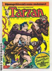 Tarzan 1981 nr 16 omslag serier