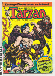 Tarzan 1981 nr 16 omslag serier Tarzan 1981 nr 16 omslag serier