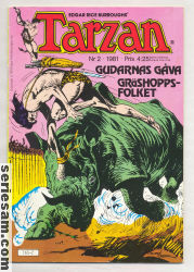 Tarzan 1981 nr 2 omslag serier Tarzan 1981 nr 2 omslag serier