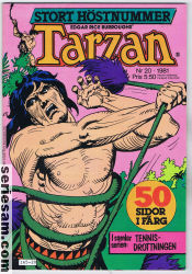 Tarzan 1981 nr 20 omslag serier