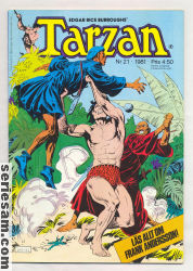 Tarzan 1981 nr 21 omslag serier