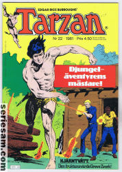 Tarzan 1981 nr 22 omslag serier
