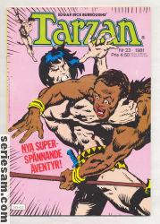 Tarzan 1981 nr 23 omslag serier