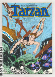 Tarzan 1981 nr 7 omslag serier Tarzan 1981 nr 7 omslag serier