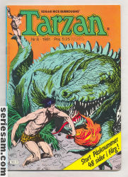 Tarzan 1981 nr 8 omslag serier Tarzan 1981 nr 8 omslag serier
