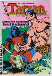 Tarzan 1982 nr 11 omslag serier Tarzan 1982 nr 11 omslag serier