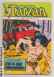 Tarzan 1982 nr 7 omslag serier Tarzan 1982 nr 7 omslag serier
