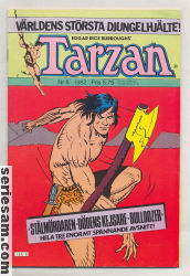 Tarzan 1982 nr 8 omslag serier