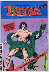 Tarzan 1982 nr 9 omslag serier Tarzan 1982 nr 9 omslag serier