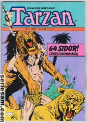 Tarzan 1983 nr 2 omslag serier Tarzan 1983 nr 2 omslag serier