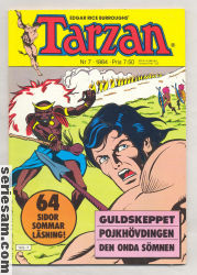 Tarzan 1984 nr 7 omslag serier