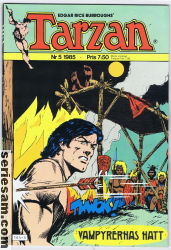 Tarzan 1985 nr 5 omslag serier Tarzan 1985 nr 5 omslag serier