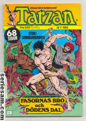 Tarzan 1985 nr 7 omslag serier Tarzan 1985 nr 7 omslag serier