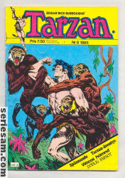 Tarzan 1985 nr 8 omslag serier