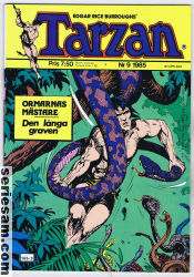 Tarzan 1985 nr 9 omslag serier Tarzan 1985 nr 9 omslag serier