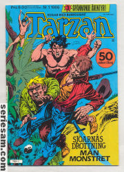 Tarzan 1986 nr 1 omslag serier Tarzan 1986 nr 1 omslag serier