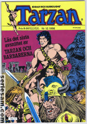 Tarzan 1986 nr 12 omslag serier