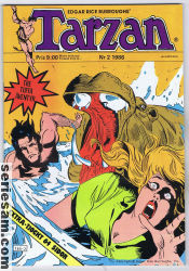 Tarzan 1986 nr 2 omslag serier Tarzan 1986 nr 2 omslag serier