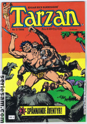 Tarzan 1986 nr 3 omslag serier