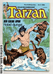 Tarzan 1986 nr 5 omslag serier
