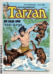 Tarzan 1986 nr 5 omslag serier Tarzan 1986 nr 5 omslag serier