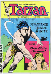 Tarzan 1986 nr 8 omslag serier Tarzan 1986 nr 8 omslag serier