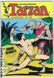 Tarzan 1987 nr 1 omslag serier